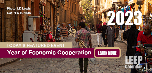 No Image found . This Image is about the event Economy—Year of Economic Cooperation (EG/TN): 2023. Click on the event name to see the event detail.